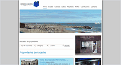Desktop Screenshot of federicozazzainmobiliaria.com